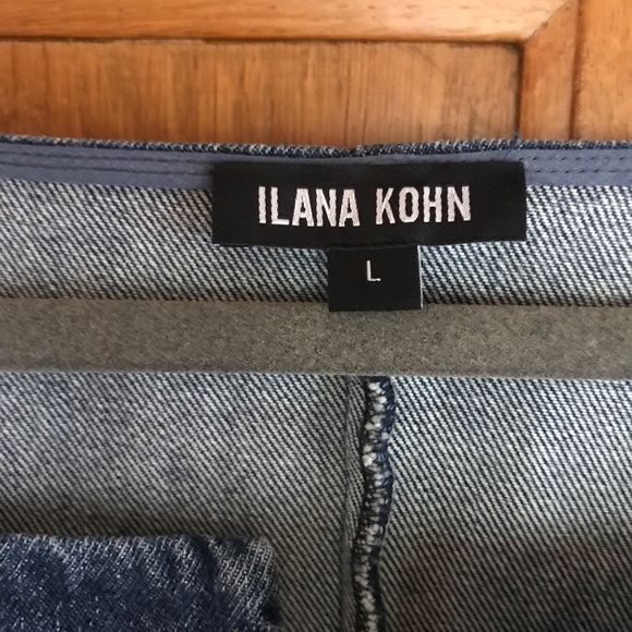 Ilana Kohn “Meg” Coverall Jumpsuit in blue denim L - Picture 5 of 8